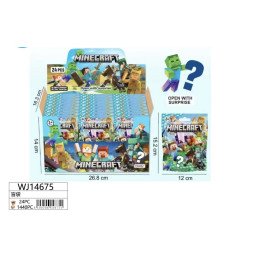 LOSOWA SASZETKI FIGURKI MINECRAFT