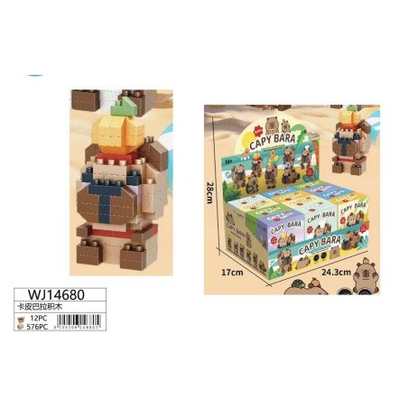 MINI KLOCKI KAPIBARA