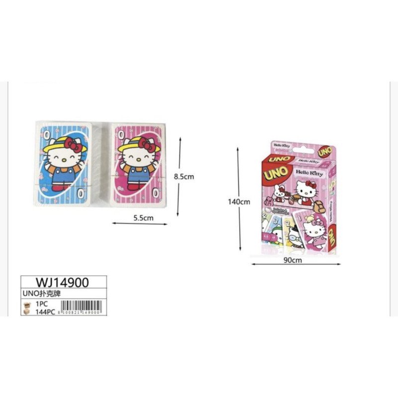 KARTY UNO HELLO KITTY