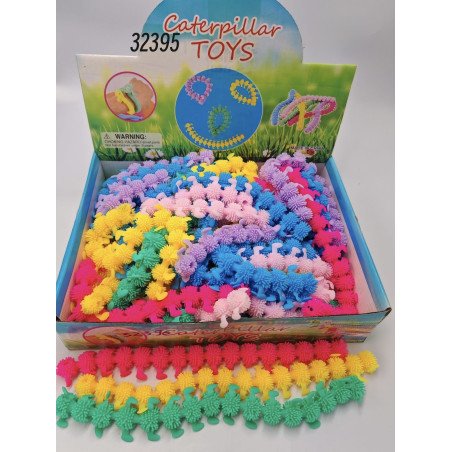 SQUISHY GNIOTKI CATERPILLAR