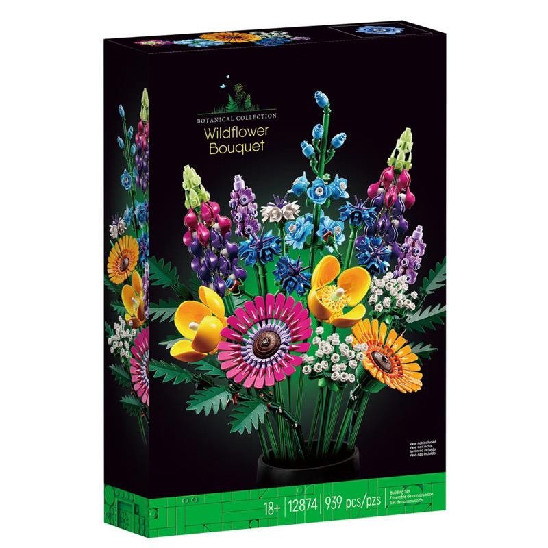 KLOCKI 939PCS WILDFLOWER BOUQUET KLOCKI 939PCS WILDFLOWER BOUQUET
