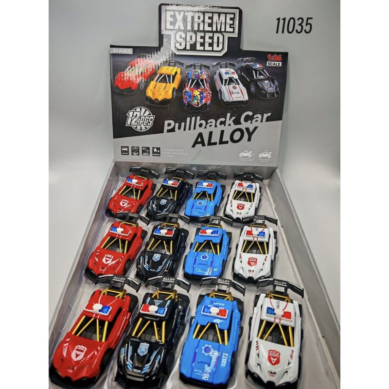 AUTO EXTREME SPEED PULLBACK CAR ALLOY