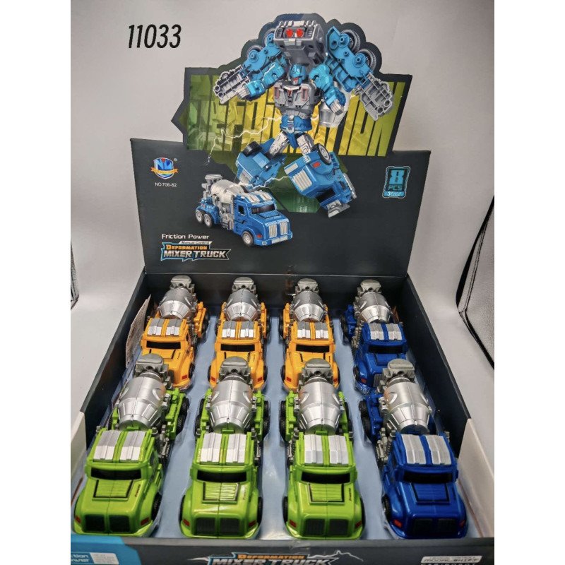 AUTO FRICTION POWER DEFORMATION MIXER TRUCK
