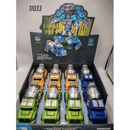AUTO FRICTION POWER DEFORMATION MIXER TRUCK