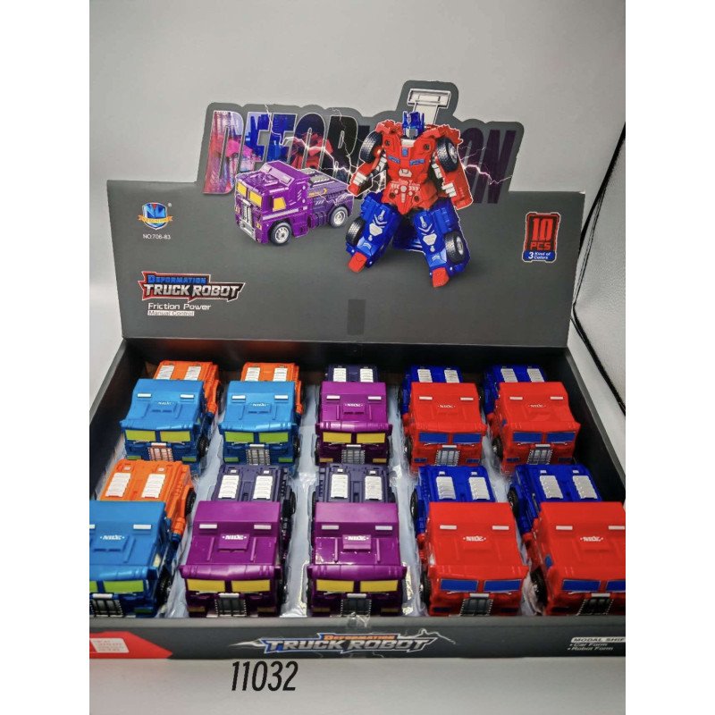 AUTO DEFORMATION TRUCK ROBOT FRICTION POWER