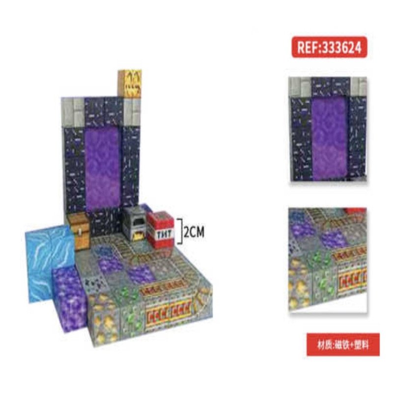 KLOCKI 50D MAGNETYCZNE MINECRAFT