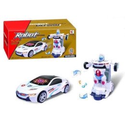 ROBOT TRANSFORMERS POLICJA AUTO