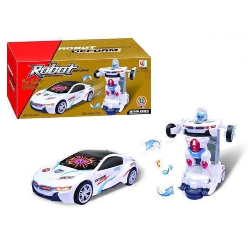 ROBOT TRANSFORMERS POLICJA AUTO