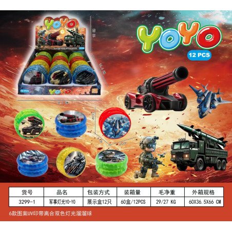 ZABAWKA YOYO MILITARY