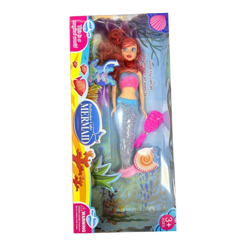 LALKA SYRENA LED Z DŹWIĘKIEM