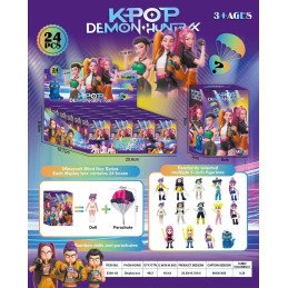 LOSWA FIGURKA K-POP DEMON HUNTER Z PARASOL W PUDEŁKO