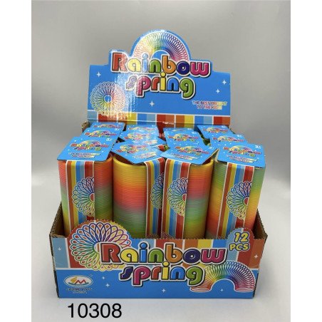 ZABAWKA SPRĘŻYNKI MAGIC SPRING RAINBOW