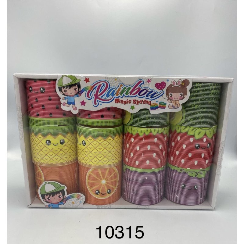 ZABAWKA SPRĘŻYNKI MAGIC SPRING RAINBOW