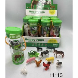 FIGURKI GUMOWE HAPPY FARM