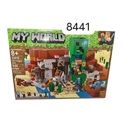 KLOCKI 23015 MY WORLD MINECRAFT