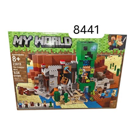 KLOCKI 23015 MY WORLD MINECRAFT