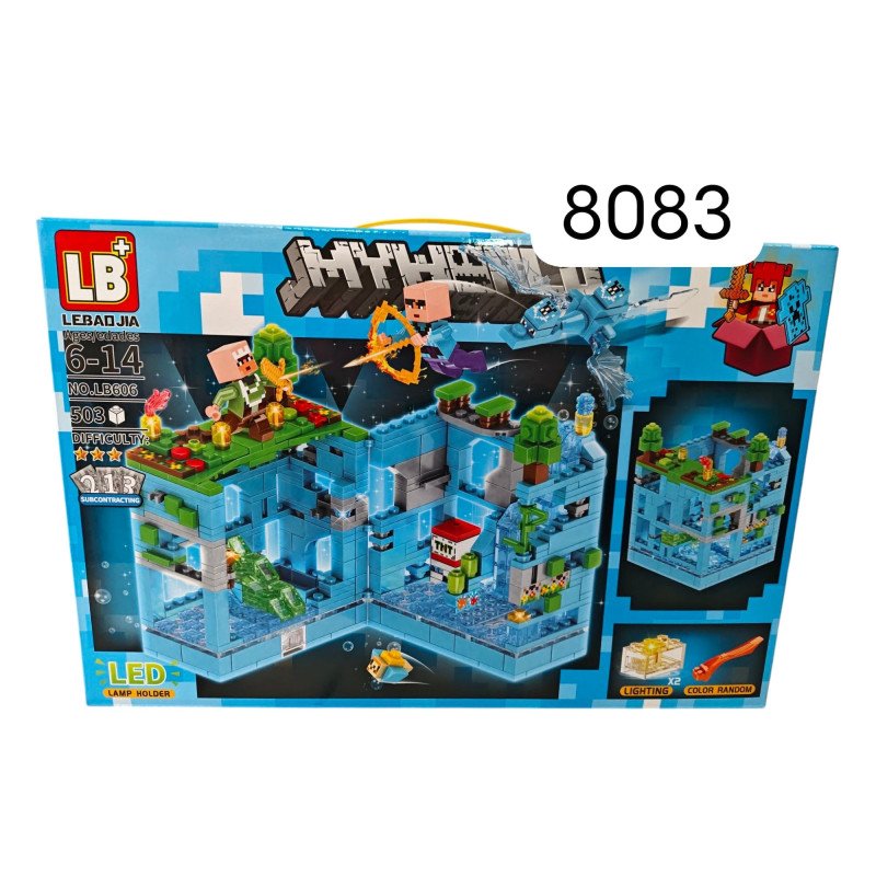 KLOCKI LB606 MY WORLD MINECRAFT