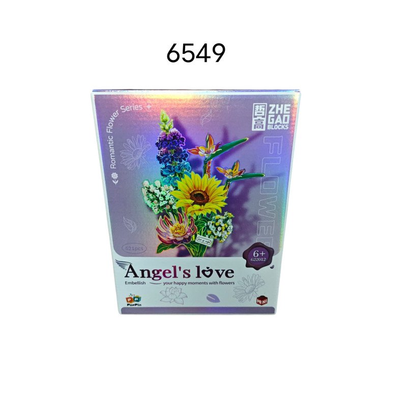 KLOCKI KWIATY ROMATIC FLOWER SERIES