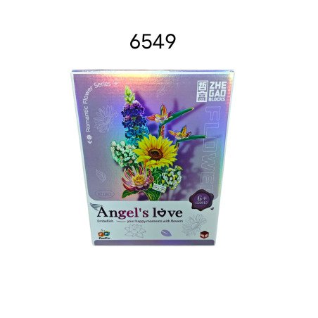 KLOCKI KWIATY ROMATIC FLOWER SERIES