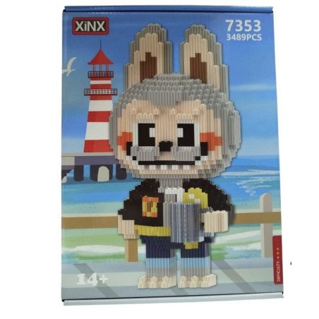 KLOCKI 3489PCS LABUBU