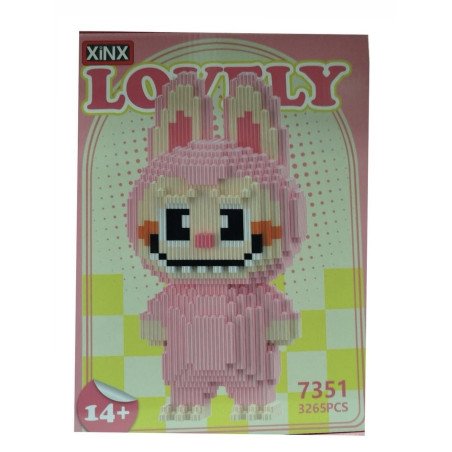 KLOCKI 3265PCS LABUBU