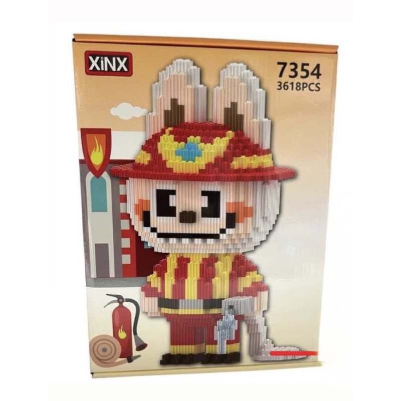 KLOCKI 3618PCS LABUBU