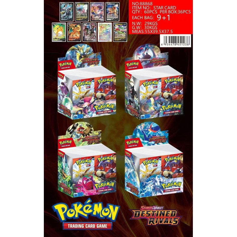 KARTY POKEMON 360 KART SCARLET & VIOLET