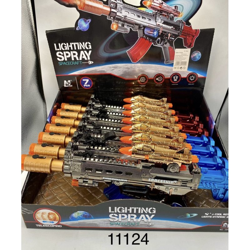 PISTOLET NA BATERIE LIGHTING SPRAY