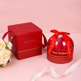 FLOWER BOX RÓŻE MYDLANE KWIATY 9SZT BUKIET W PUDEŁKO