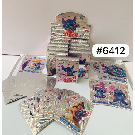 STITCH SZASZETKA SREBRNY KARTY KOLEKCJONERSKIE 55 KART