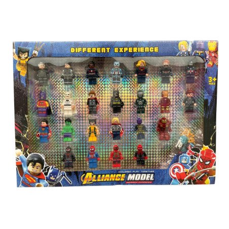 ZESTAW 24SZT FIGURKI AVENGERS