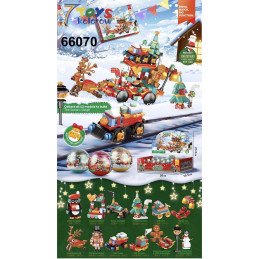 KLOCKI MINI ŚWIĄTECZNE