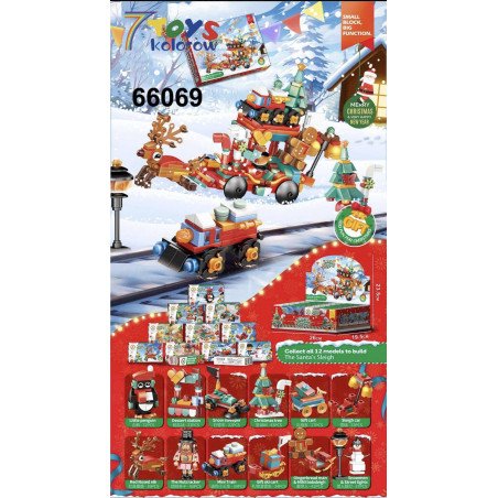 KLOCKI MINI ŚWIĄTECZNE