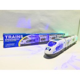 PĘDOLINO POCIĄG ŚWIECI JEŹDZI ODBIJA DŹWIĘK