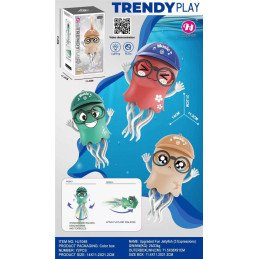 TAŃCZĄCA MEDUZA OŚMIORNICA ŚWIECĄCA JEŹDZI INTERAKTYWNA