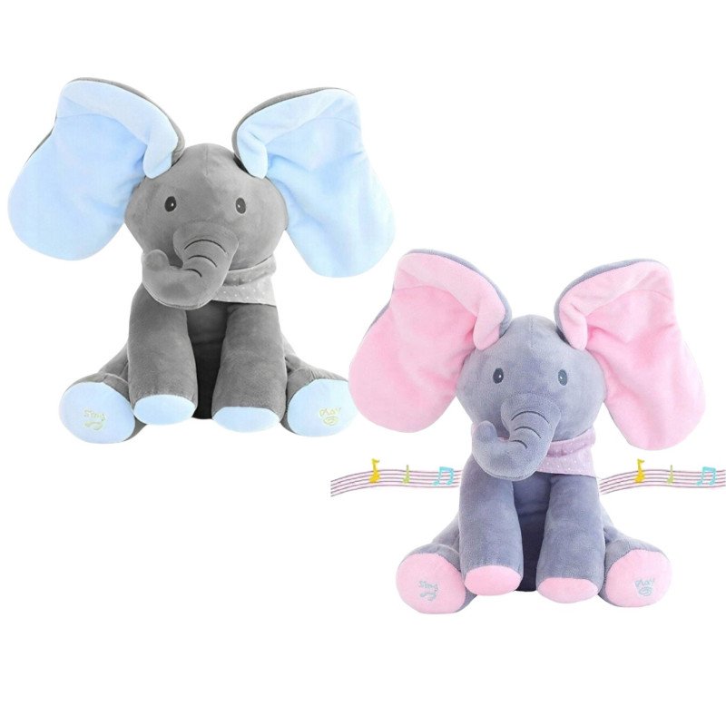 SŁONIK ŚPIEWAJĄCY MASKOTKA AKUKU INTERAKTYWNY SŁOŃ