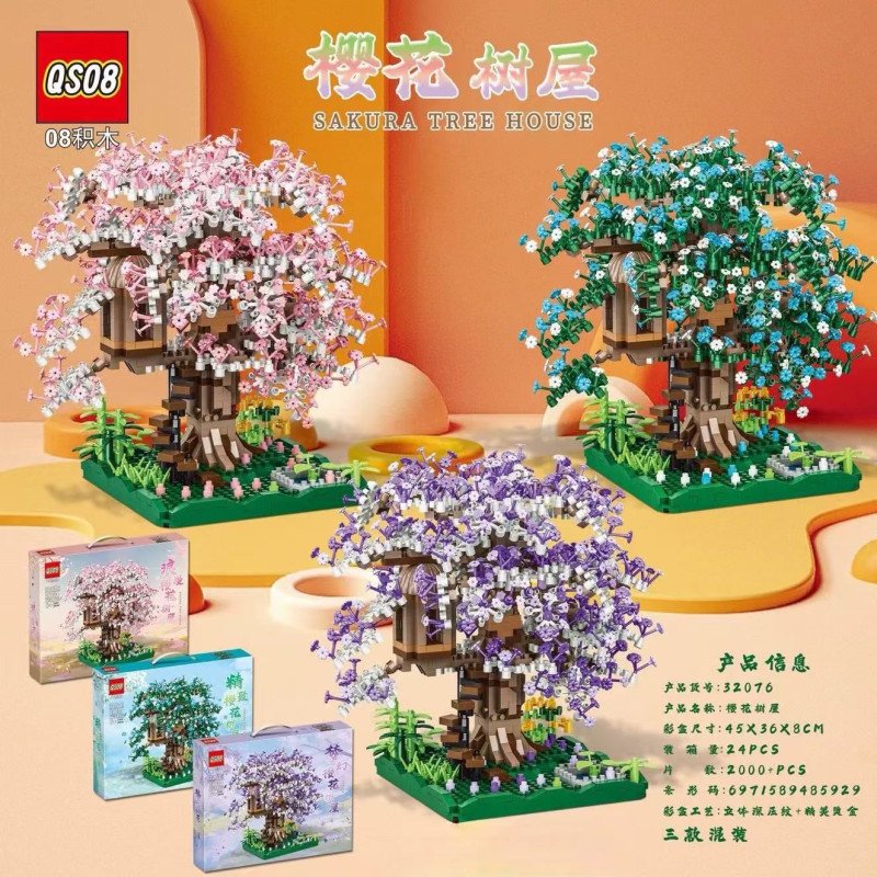 KLOCKI SAKURA TREE HOUSE KLOCKI SAKURA TREE HOUSE