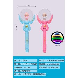 ŚWIECĄCA MAGICZNA RÓŻDŻKA LABUBU MUZYKĄ