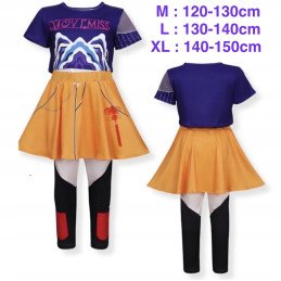 K-POP DEMON HUNTERS STRÓJ MIRA KOSTIUM PRZEBRANIE