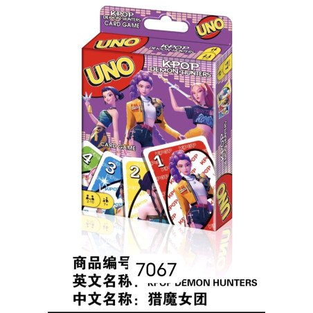 KARTY UNO K-POP DEMON HUNTERS