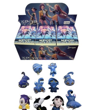 K-POP DEMON HUNTERS LOSOWA SASZETKI MASKOTKA W PUDEŁKO