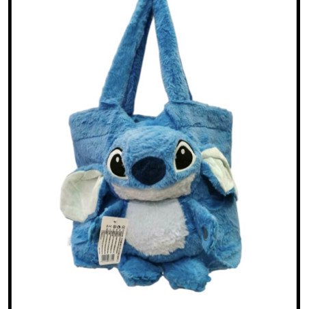 TOREBKA PLUSZAK STITCH NIEBIESKI KOLOR