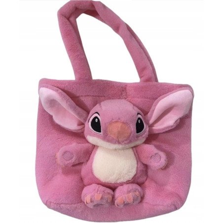 TOREBKA PLUSZAK STITCH RÓŻOWY KOLOR