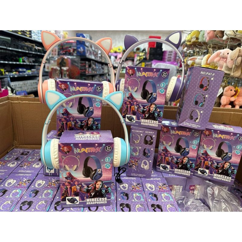 SŁUCHAWKI BEZPRZEWODOWE K-POP DEMON HUNTERS