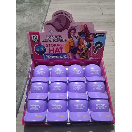STORAGE HAT K-POP DEMON HUNTERS BRELOK FIGURKI LOSOWA