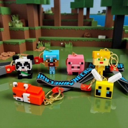 BRELOK GUMOWE MINECRAFT