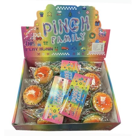 SQUISHY GNIOTKI HAMBUGER MAŁE