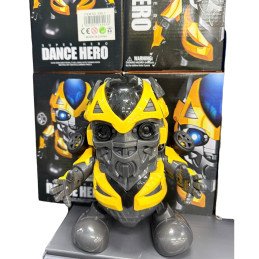 INTERAKTYWNY HERO ROBOT CHODZI GRA MUZYKA MELODIA TAŃCZY ŚWIECI