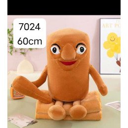 PLUSZAK MASKOTKA TUNGTUNGTUNG Z KOCEM 60CM