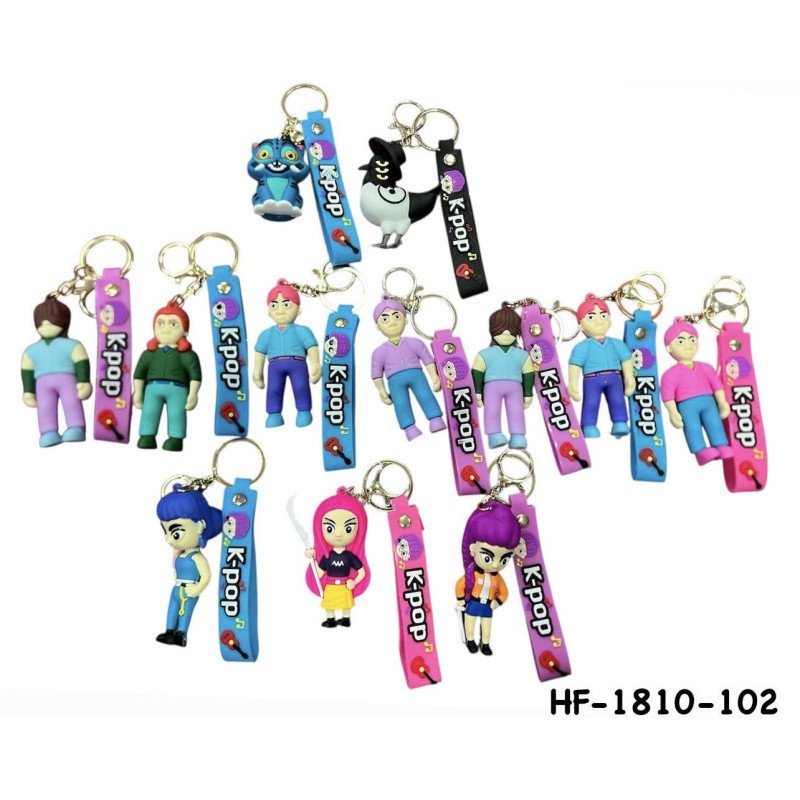 BRELOK GUMOWE K-POP DEMON HUNTERS